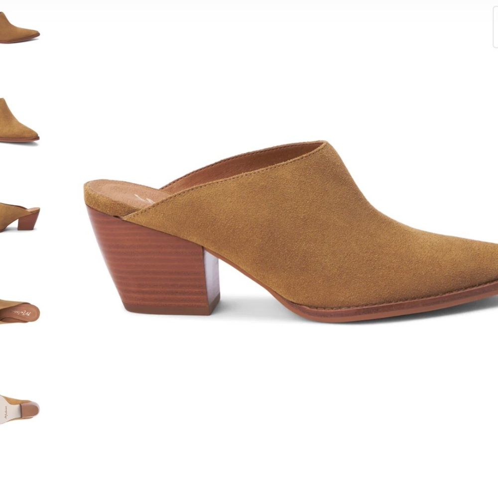 Matisse Tan Suede Cammy Mules 10